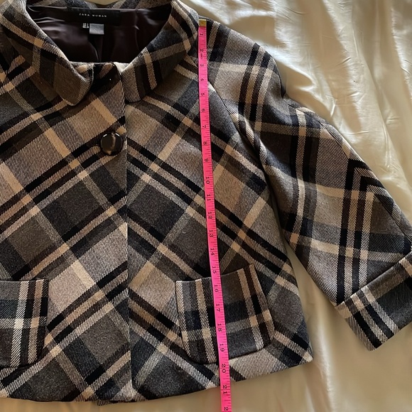 Zara: Plaid Jacket - Picture 8 of 9